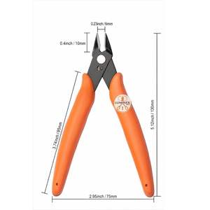 Stainless Steel Tapered Shear <b>Cutters</b> for Jewelry Plating Bracelet Making & DIY - Product Image 5