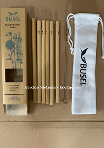 100% pailles en bambou biologique écologique/Logo personnalisé pailles en bambou prix le moins cher fabriqué au Vietnam - Product Image 4