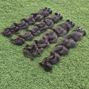 Extensiones de Cabello Natural Ondulado de Lujo Premium, Cabello Humano Virgen Remy Indonesio 100% Original, Doble Trama - Product Image 4