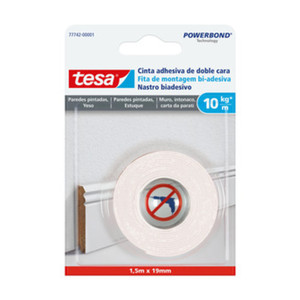 Tesa Biadesivo Powerbond Intonaco 1,5x19mm - Product Image 1