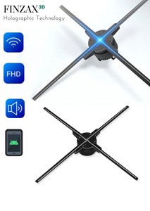 3D Hologram Fan hiển thị 100cm bắt mắt hình ảnh cho quảng cáo iOS & <span class=keywords><strong>Android</strong></span> hoạt động cho trung tâm mua sắm cửa hàng sự kiện triển lãm - Product Image 5