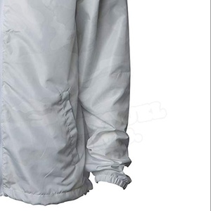 แจ็คเก็ตวินด์เบรกเกอร์สไตล์ลำลองแฟชั่นใหม่ OEM ระบายอากาศได้ดี กันลม สำหรับผู้ชาย - Product Image 2