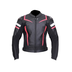 Chaquetas de moto de cuero genuino para motocicleta y carreras, ropa deportiva transpirable de motorista Vintage clásico - Product Image 3