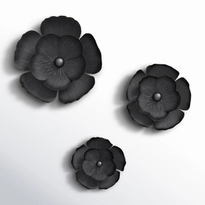 Sculpture murale abstraite en métal Art Decor pour les maisons contemporaines Élégant Salon Chambre Tenture murale Pièce - Product Image 4