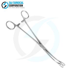 Fórceps de sujeción de esponja Foerster versátiles para procedimientos de obstetricia y ginecología de cirugía general en hospitales de todo el mundo - Product Image 3