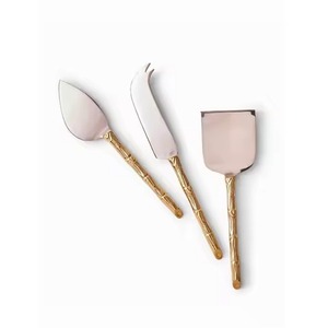 Ensemble de couteaux à fromage en or et en argent pour couper le fromage, les restaurants et les hôtels - Product Image 1