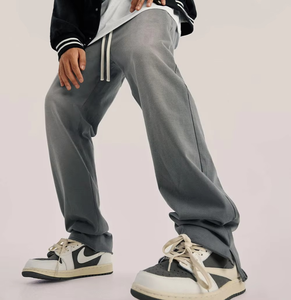 กางเกงขายาวผู้ชายทรงสลิมฟิต ล้างสีแบบแอซิด ยอดนิยม แห้งเร็ว สวมใส่สบาย ทรงปกติ สำหรับใส่ลำลอง - Product Image 6