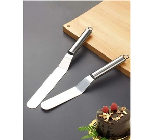 Acier inoxydable glaçage gâteau spatule serveur outils de cuisson gâteau pâtisserie outils de séparation pour la maison cuisine mariage anniversaire et fête - Product Image 2