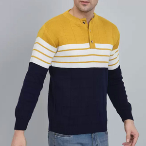 <b>Men's</b> High Quality Sweatshirt Custom Crew Neck Design Loose Long Sleeve Plain Cotton Blended Sweatshirt for Winter - Product Image 4