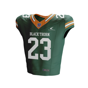 เสื้อเจอร์ซีย์ฟุตบอลอเมริกันพิมพ์ซับลิเมชันงานตามสั่งเสื้อทีมฟุตบอลแห้งเร็วระบายอากาศได้ดี - Product Image 2