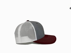 2 Tons Couleur Haute Qualité Coton Blanc Trucker Chapeaux Marque Personnalisée/Logo Personnel Sport Caps 6 Panel Hat Wholesale - Product Image 4