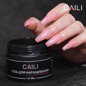 Gel UV dur solide non-coulant 56g pour extension d'ongles, crème de construction, fournitures de salon, marque privée OEM ODM - Product Image 3