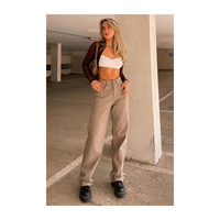 Jeans pour femmes tendance, couleur unie, coupe droite, fabriqués en Turquie