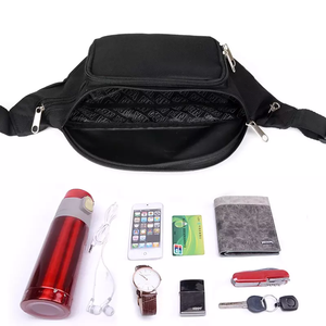 Riñonera de cuero de lujo Estilo de diseñador Crossbody Riñonera de viaje plegable Riñonera OEM disponible - Product Image 2