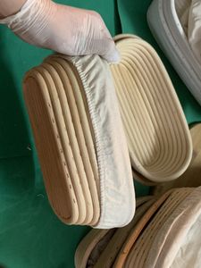 Panier de cuisson en rotin blanc Simple écologique Offre Spéciale Matériau naturel anti-moisissure Restaurants commerciaux de forme ovale du Vietnam - Product Image 2