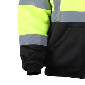 Veste de sécurité réfléchissante imperméable haute visibilité-Vêtements de travail anti-rides et anti-acidité grande taille avec logo personnalisé Service OEM - Product Image 2