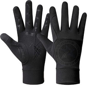 Meilleure vente Gants de cyclisme unisexes à doigts complets Vêtements de sport en polyester respirant de haute qualité Sports de course Nouveau style confortable - Product Image 5