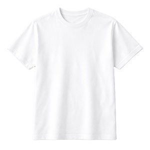 Camisetas de Hombre 100% Algodón, Corte Regular, Logotipo Personalizado Impreso, Camiseta Lisa Blanca, Ropa Casual Urbana, OEM al por Mayor, Manga Corta, 180g - Product Image 1
