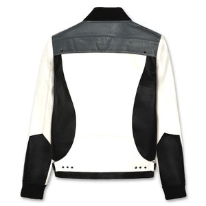 Chaqueta de Cuero Original Informal para Hombre, Chaqueta de Cuero Genuino con Logotipo Personalizado, Chaqueta de Invierno de Cuero Puro, Chaquetas de Cuero Genuino para Hombre de Talla Grande - Product Image 2