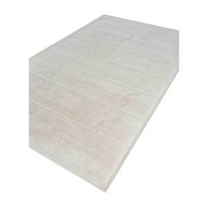 Tapis en polyester tissé à la main Contour Ivory, 10 mm d'épaisseur, rayé, rectangulaire, pour la décoration de la maison, du salon, HPL-30 - Product Image 2