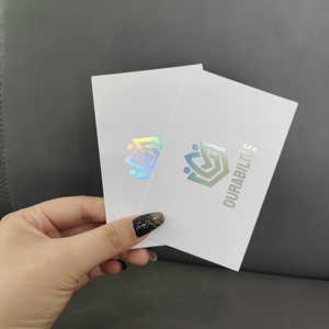 Thẻ Giấy Tái Chế 400GSM In Ba Chiều Logo Danh Thiếp In Ba Chiều - Product Image 6