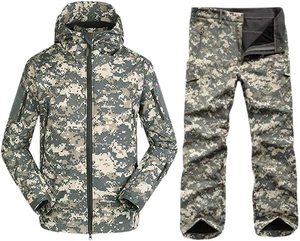 Combinaison de chasse en velours côtelé imperméable respirante de qualité supérieure pour l'automne 2025, motif imprimé, veste, chemise, pantalon, uniforme tactique - Product Image 1
