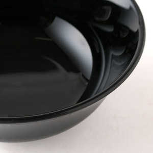 Handcrafted Glossy Black Resin Serving Bowl Modern Minimalist Design <b>for</b> Dining Table <b>Kitchen</b> and <b>Decorative</b> Home Use - Product Image 5