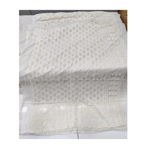 Most Selling Viscose Georgette Dyable 2.25 Mtr Cut Dupatta Fabric <b>for</b> Export Sale from Indian Supplier - Product Image 1