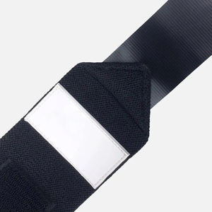 Correas de Muñeca para Levantamiento de Pesas de Algodón Resistente Personalizadas con Diseño Antideslizante, Ligero y Transpirable y Logotipo Personalizado - Product Image 3