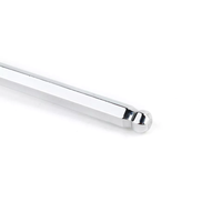 Kunci Allen Hex T-Handle Presisi Torsi Tinggi dengan Gagang Plastik, Ujung Bola Hex Datar 2.5mm 3mm 10mm, Premium Supply