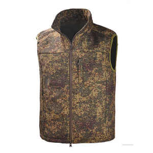 Chaleco informal al aire libre para hombre, chaquetas con cremallera y bolsillos múltiples, chaleco de pesca para fotografía para hombre sin mangas - Product Image 2