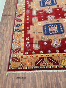 Alfombras hechas a mano Boho Nomadic High Oriental afgano Tribal Área de lana hecha a mano Vintage persa anudada a mano alfombra para sala de estar - Product Image 3