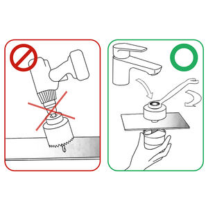 เครื่องเจาะรูเหล็ก CR-MO สำหรับเจาะรูสกรู ตัดแผ่นโลหะ อุตสาหกรรม OEM/ODM DIY ผลิตแบรนด์ของคุณเอง รับประกัน 1 ปี รุ่น TW - Product Image 6