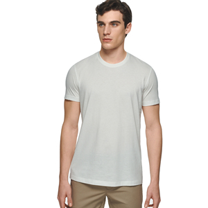 Top Trending <b>Men's</b> Regular Fit Solid Color O-Neck Short Sleeve Cotton T-Shirt Casual Style Jersey Knit Plain Dyed - Product Image 3