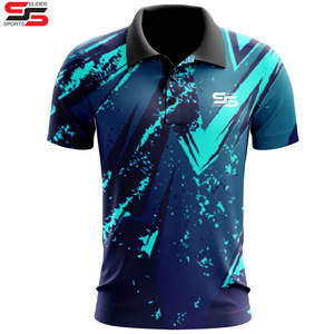 Wholesale Plain <b>Black</b> <b>Polo</b> <b>Shirt</b> Made in High Quality Quick Dry Fabric fully custom sublimation printed golf <b>shirt</b> - Product Image 3
