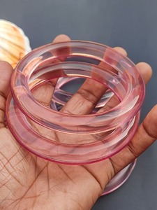 สร้อยข้อมือลูกปัดอะคริลิคไม้ไผ่สไตล์วินเทจสำหรับผู้หญิงกำไลข้อมือคู่รักทำจากเรซิ่นหลากสีสำหรับผู้หญิงของขวัญสำหรับผู้ชาย - Product Image 2