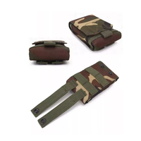 BEARKY Pochette de téléphone portable vintage de sport, pochette de ceinture pour téléphone portable, pochette à cordon, sac tactique multifonctionnel, petit sac EDC