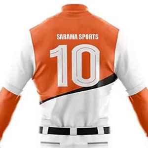 เครื่องแบบเบสบอลสไตล์มืออาชีพสำหรับทีมผู้ใหญ่เครื่องแบบเบสบอลแบบกำหนดเองชื่อและหมายเลข - Product Image 6