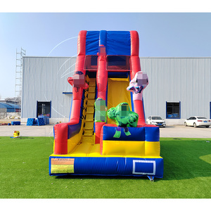 Tobogán Inflable Comercial con Diseño de Dibujos Animados, 6m de Altura, Impermeable, Gigante, para Eventos al Aire Libre y Alquiler para Fiestas - Product Image 4