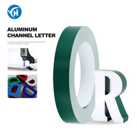 Bobines d'aluminium Lettre de canal par Machine Bobine d'aluminium 1050 1060 1100 3003 Couleur enduite 0.6mm 0.8mm 1mm en stock
