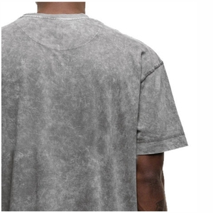 T-shirt for men Custom Logo 200GSM Men's High Quality Plain Oversized <b>Tshirt</b> Printing Embroidery Custom Blank 100% Cotton Men - Product Image 5