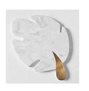 Assiette repose-cuillères en bois et en marbre personnalisée pour hôtels et articles de décoration de mariage et repose-cuillères de serveur de mariage - Product Image 6