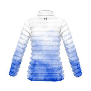 Chaqueta Acolchada con Cremallera para Mujer, Diseño Sublimado Personalizado 2026, Tela Premium de Invierno, Logotipo Frontal, Tela Premium de Otoño - Product Image 2