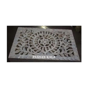 Boîte en pierre ollaire naturelle sculptée, boîte à bijoux artisanale, design créatif en forme de feuille, fabrication, grossiste - Product Image 1