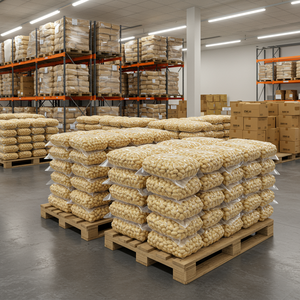 ถั่วลิสงลวกรสชาติสดและคงกลิ่นถั่วแบบแห้งบรรจุสุญญากาศ - Product Image 1