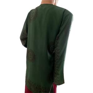 Gasa de alta calidad, tela 100% de algodón, precio al por mayor, ropa Lisa personalizada, estilo de artículo antitécnico - Product Image 4