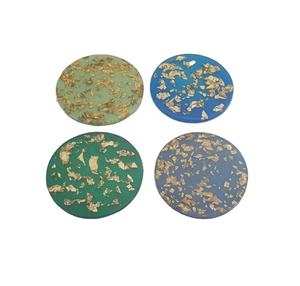 Dessous de verre en résine design personnalisé nouveau look bois tasse à thé tapis tampons vente en gros maison et cuisine sous-verre vaisselle couverts sous-verre - Product Image 1