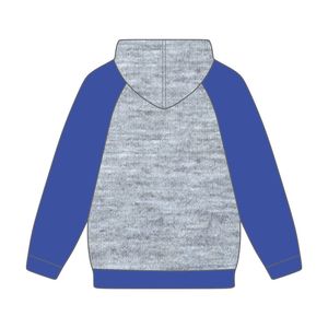 Année de fondation 1920 Zeta Phi Beta Gris Corps Bleu Raglan Pinstripes Pull À Capuche Sororité Vêtements Personnalisé Divine Neuf HBCU - Product Image 3