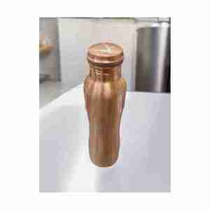 Botella de agua de diseño de cobre de alta calidad Uso Escolar Amplio Alta demanda en la India-Fabricado por Quality Drinkware Company - Product Image 4