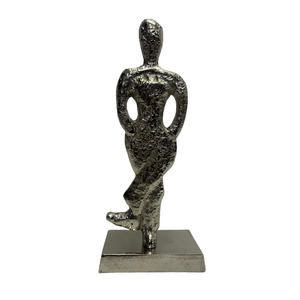 Décoration nordique Statue Figurine décor pour bureau à domicile Table bureau décoration Style contemporain aluminium sphère Sculpture - Product Image 5